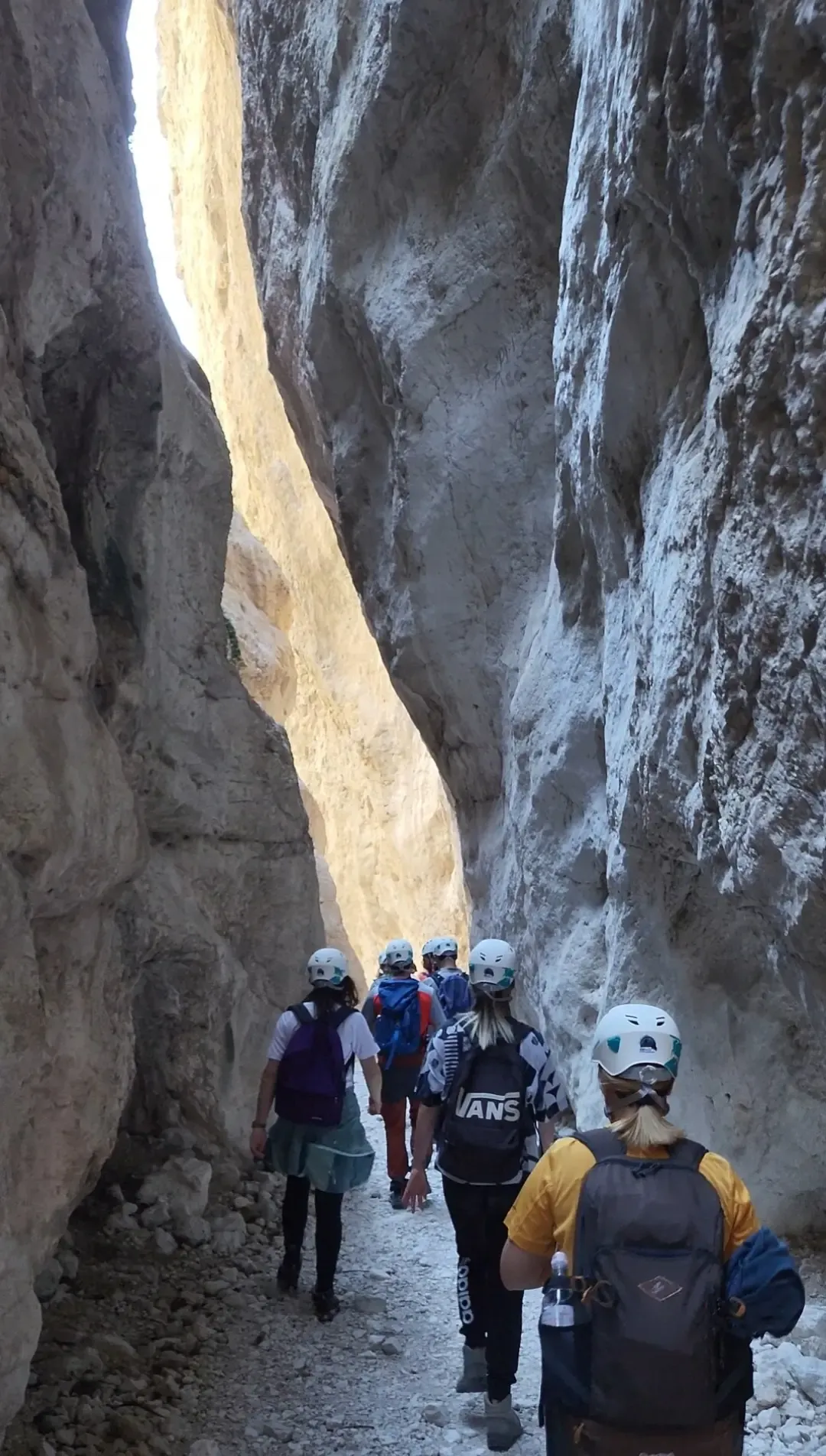 Parcheggio delle Gole di San Martino